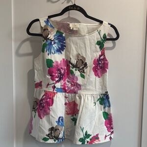 Kate Spade Multicolor Floral Blouse